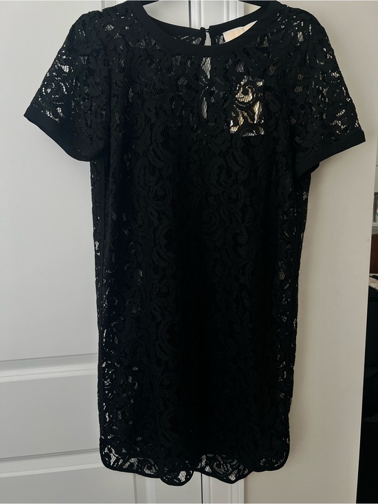 Michael Kors Dresses & Skirts - Michael Kors Black Lace Shift Dress